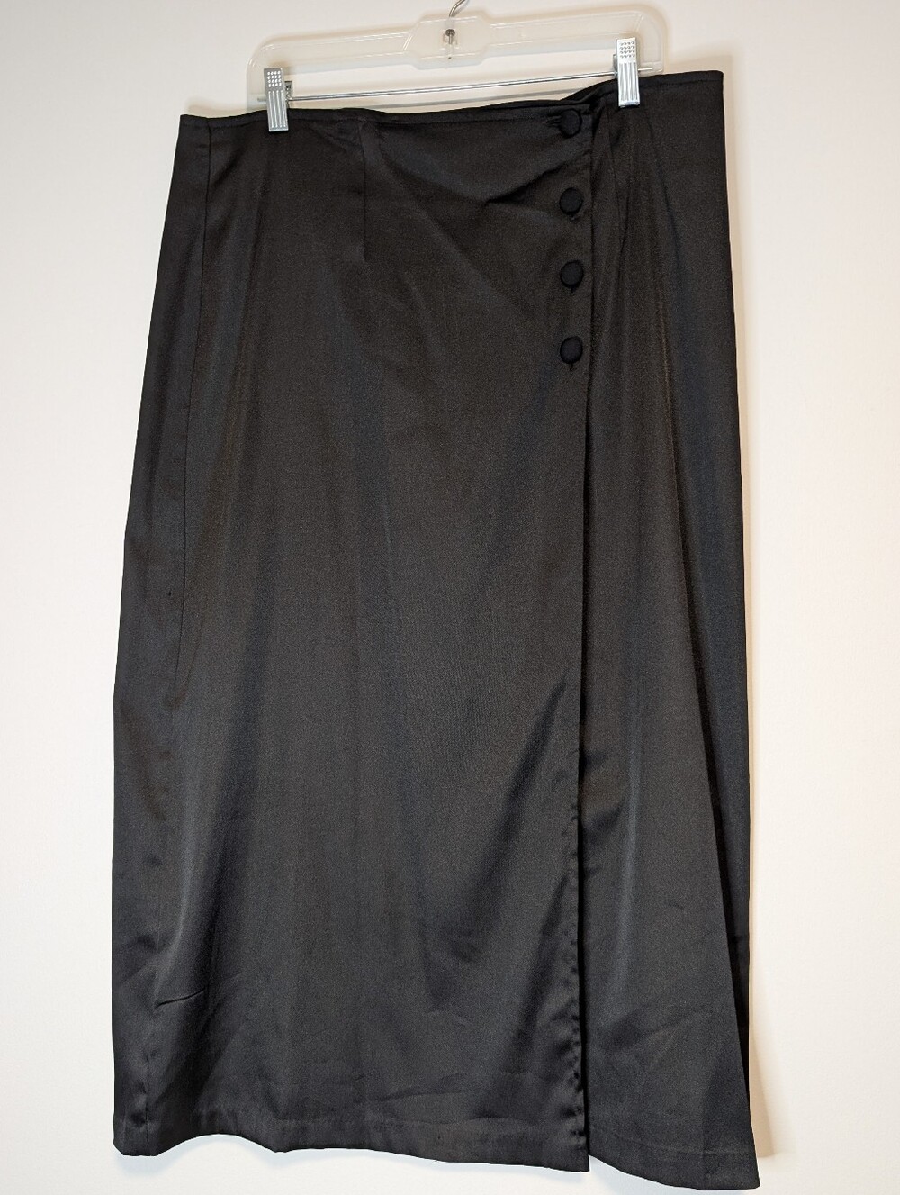 18" Sexy Classic Black Women's Wrap Skirt